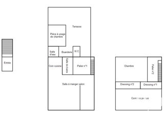  Appartement � vendre 3 pi�ces 64 m�