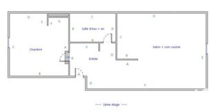  Appartement  vendre 2 pices 31 m