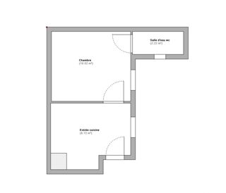  Appartement � vendre 1 pi�ce 22 m�