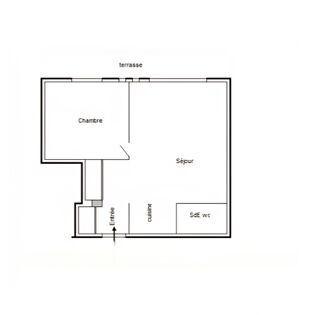  Appartement � vendre 2 pi�ces 49 m�