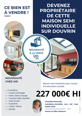  Maison � vendre 5 pi�ces 102 m�