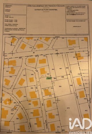  Terrain � vendre 600 m�