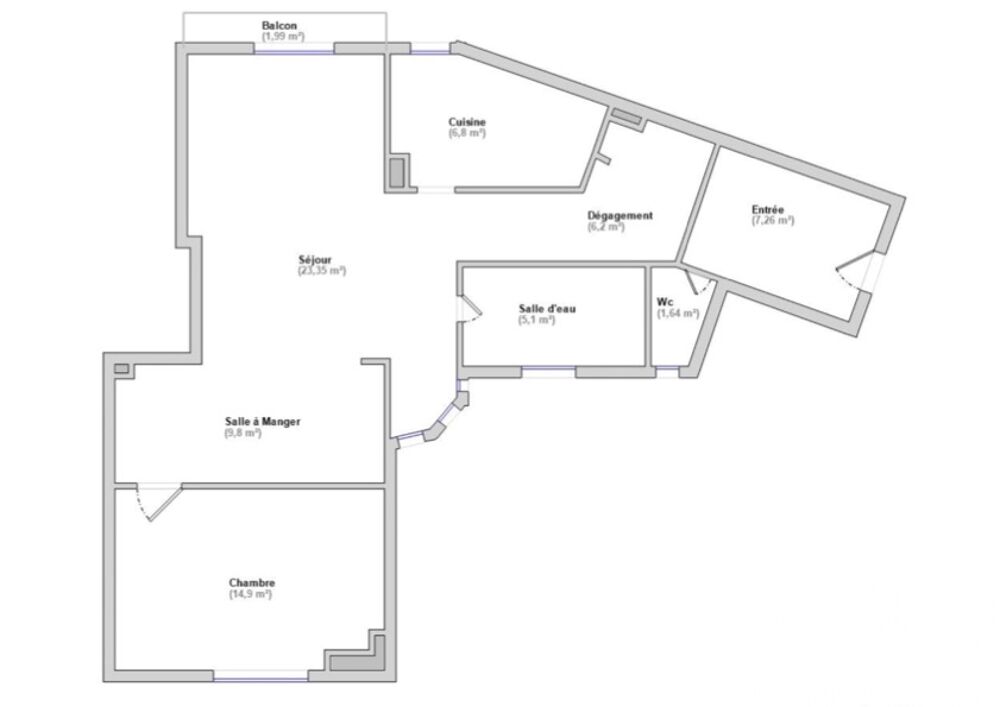 � vendre  Appartement Paris 16