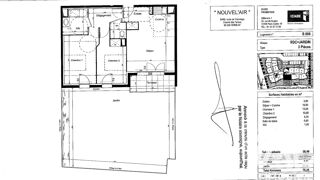  Appartement � vendre 3 pi�ces 60 m�