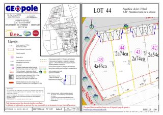  Terrain � vendre 274 m�