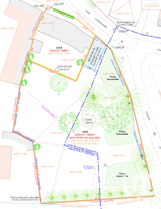  Terrain � vendre 1834 m�