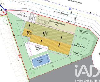  Terrain � vendre 650 m�