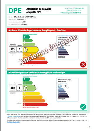  Appartement � vendre 2 pi�ces 50 m�