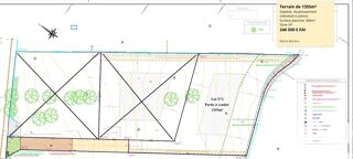  Terrain � vendre 1355 m�