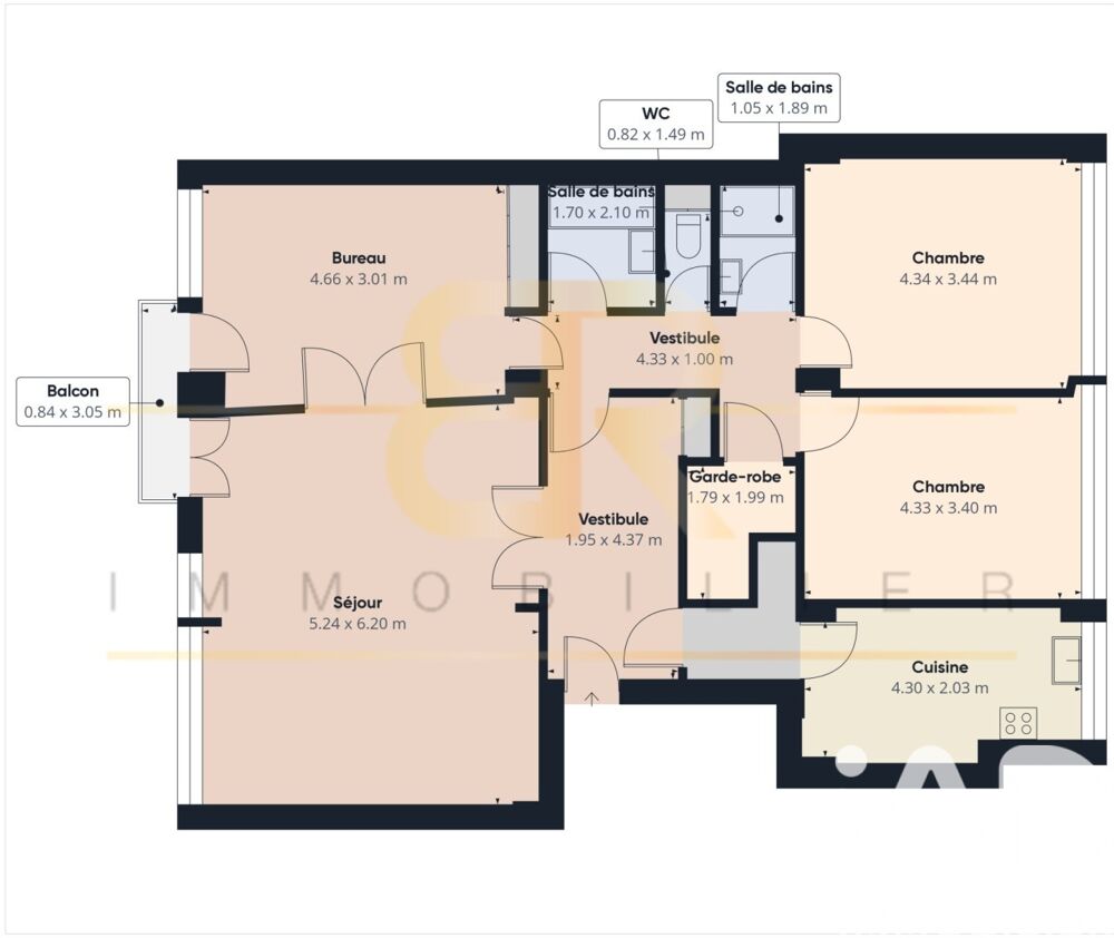  vendre  Appartement Paris 16