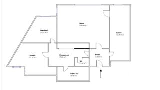  Appartement � vendre 3 pi�ces 71 m�