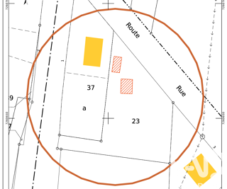  Terrain � vendre 1330 m�