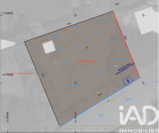  Terrain � vendre 860 m�