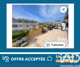  Appartement � vendre 1 pi�ce 21 m�