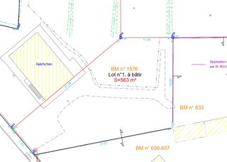  Terrain � vendre 563 m�