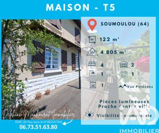  Maison � vendre 6 pi�ces 122 m�