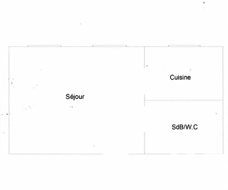  Appartement � vendre 1 pi�ce 21 m�