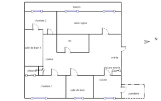  Appartement � vendre 4 pi�ces 96 m�