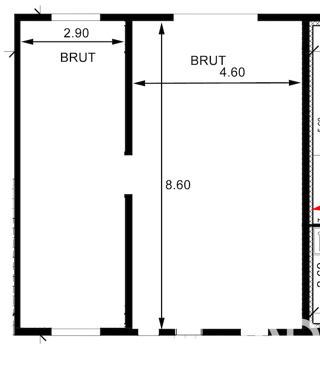  Appartement � vendre 3 pi�ces 62 m�
