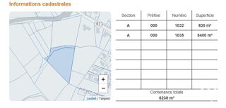  Terrain � vendre 6230 m�