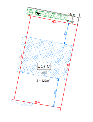  Terrain � vendre 322 m�