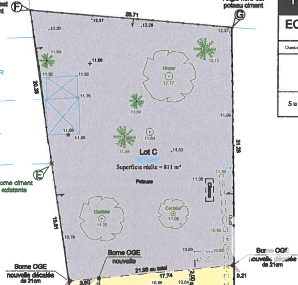Vente Terrain Vente Terrain 811 m&sup2; Villenave-d'ornon