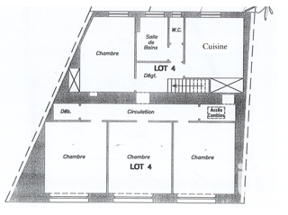  Appartement � vendre 4 pi�ces 96 m�