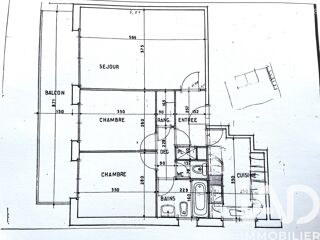  Appartement � vendre 3 pi�ces 62 m�