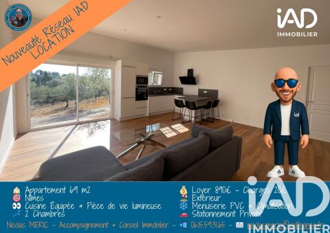  Appartement � louer 3 pi�ces 69 m�