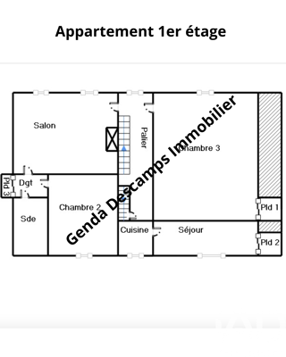  Appartement � vendre 4 pi�ces 84 m�