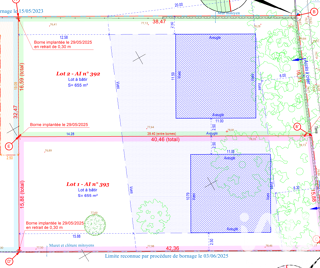  Terrain � vendre 650 m�