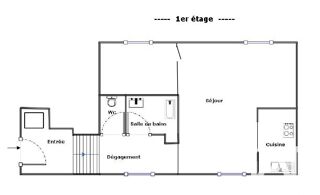  Appartement � vendre 2 pi�ces 46 m�