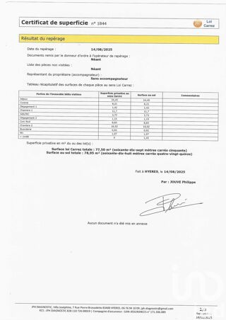  Maison � vendre 3 pi�ces 78 m�