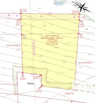  Terrain � vendre 1091 m�