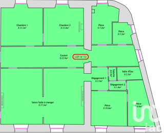  Appartement  vendre 5 pices 117 m