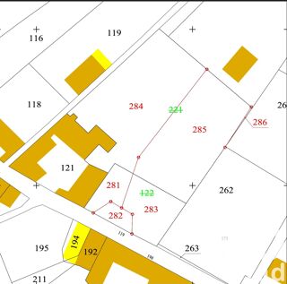  Terrain � vendre 1052 m�