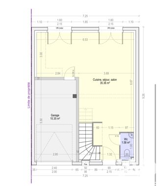  Terrain � vendre 415 m�