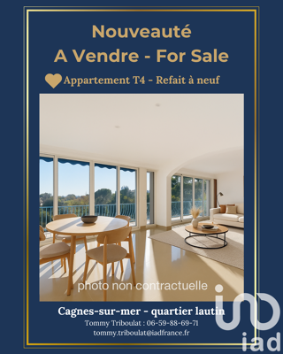  Appartement  vendre 4 pices 88 m