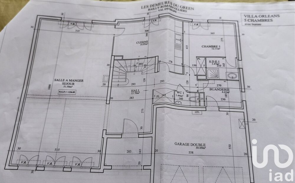 � vendre  Maison Bailly-Romainvilliers (77700)