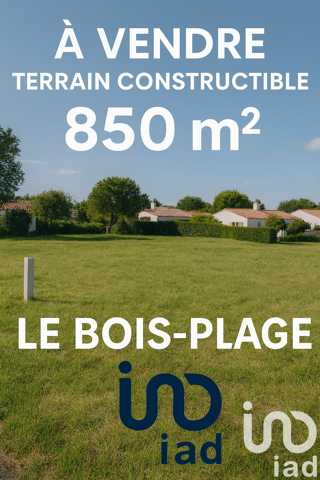  Terrain � vendre 850 m�