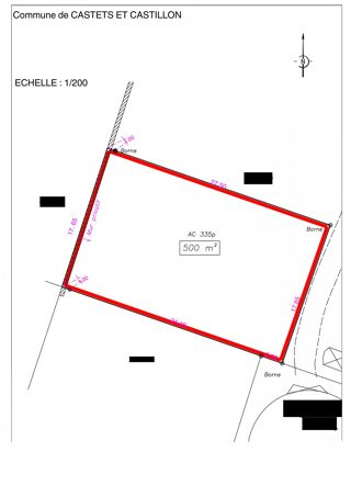  Terrain � vendre 500 m�