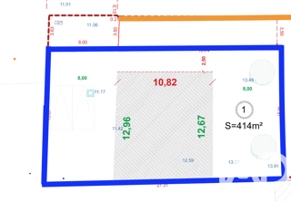  Terrain � vendre 414 m�