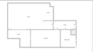  Appartement � vendre 2 pi�ces 49 m�