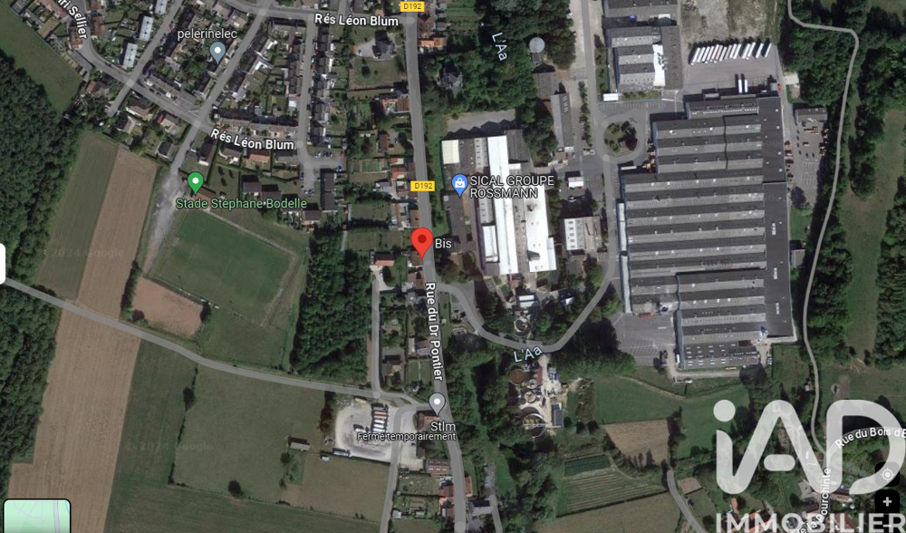 Vente Terrain Vente Terrain � b�tir 1 094 m&sup2; Lumbres