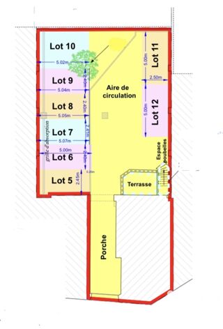  Parking / Garage � vendre 12 m�