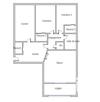  Appartement � vendre 3 pi�ces 77 m�