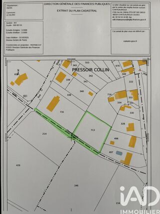  Terrain � vendre 1505 m�