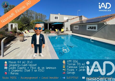   Vente Maison/villa 8 pi�ces Maison - 8 pi�ce(s) - 154 m�