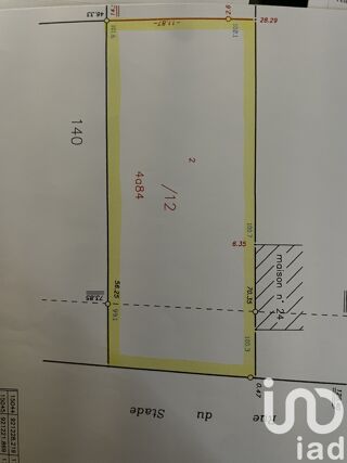  Terrain � vendre 484 m�