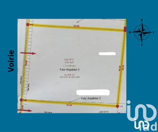  Terrain  vendre 405 m